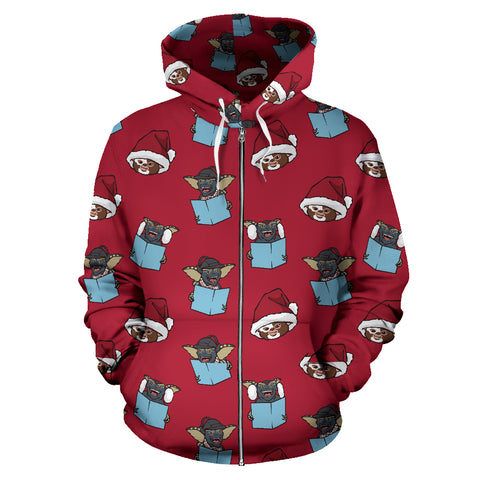 Creepy Carolers Red Hoodie