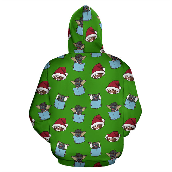 Creepy Carolers Green Hoodie
