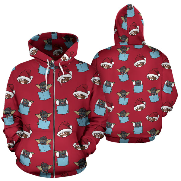 Creepy Carolers Red Hoodie